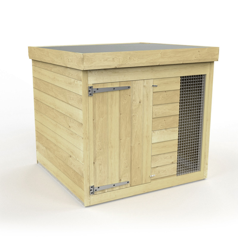 4x4ft Dog Kennel and run