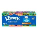 Kleenex Trusted Care Facial Tissue, 2-Ply, 230-count, 10-pack